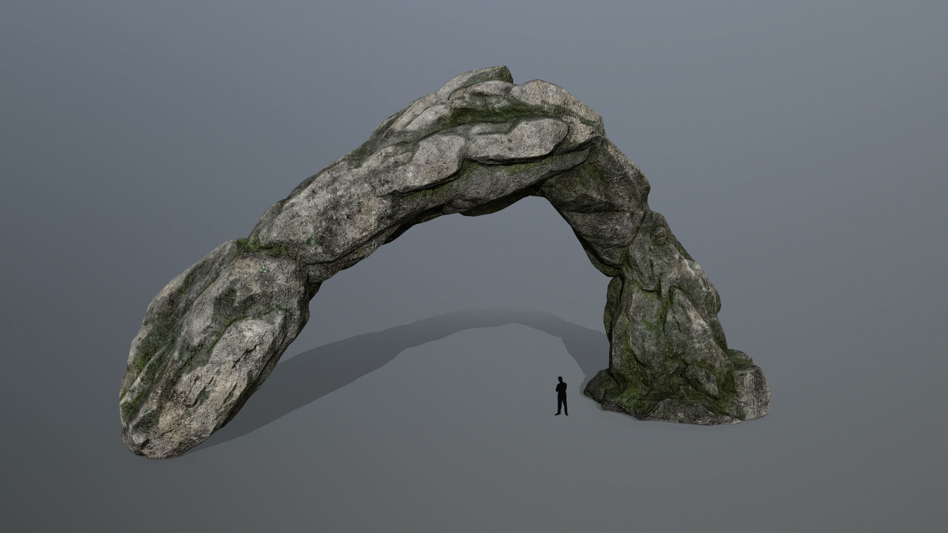 rocks rock Low-poly 3D model_6