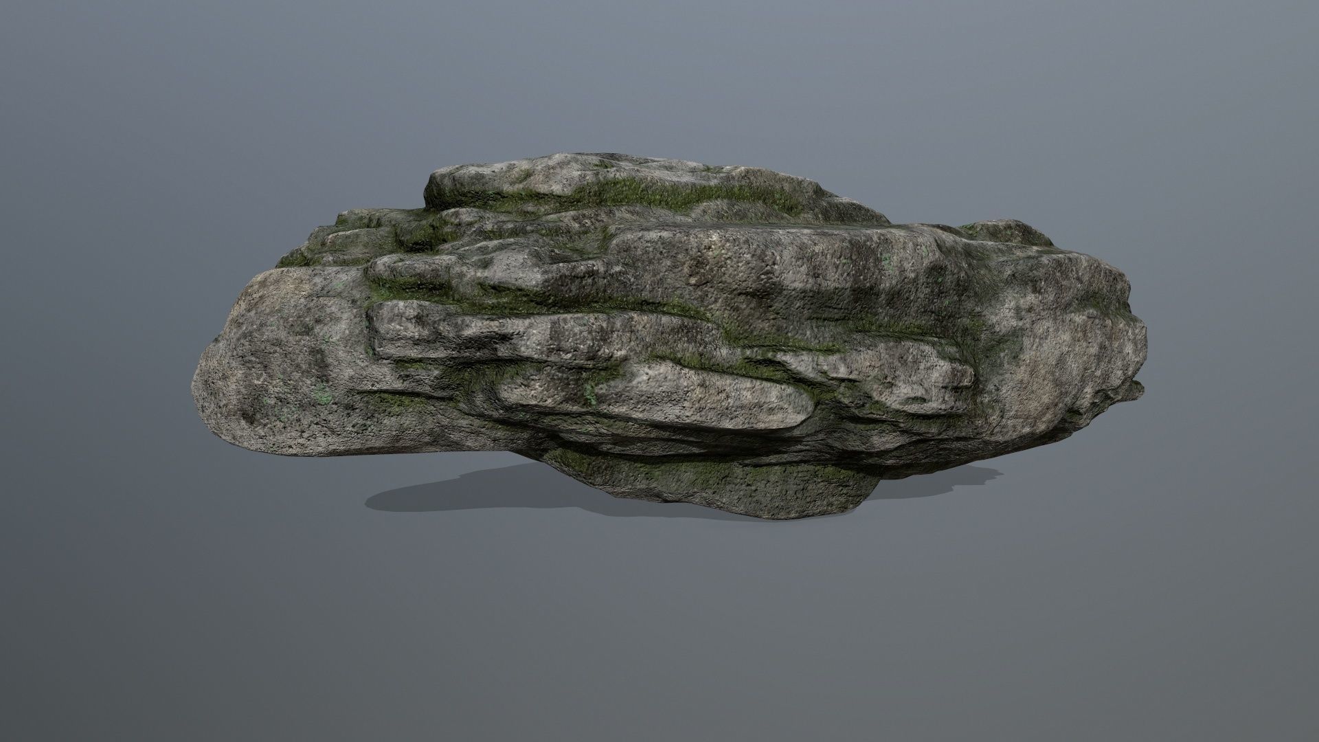 rocks rock Low-poly 3D model_18