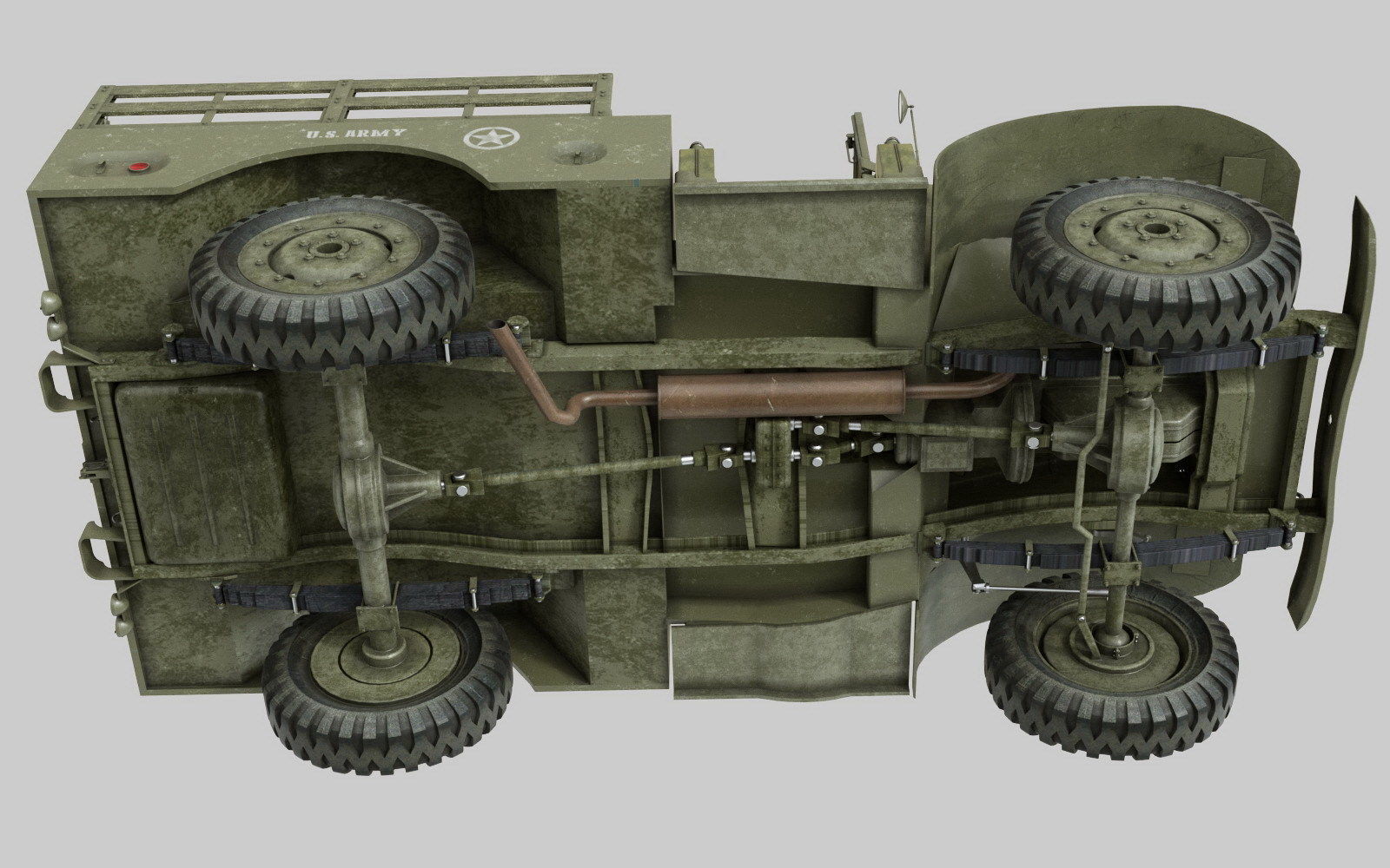 Dodge WC-51 3D model_10