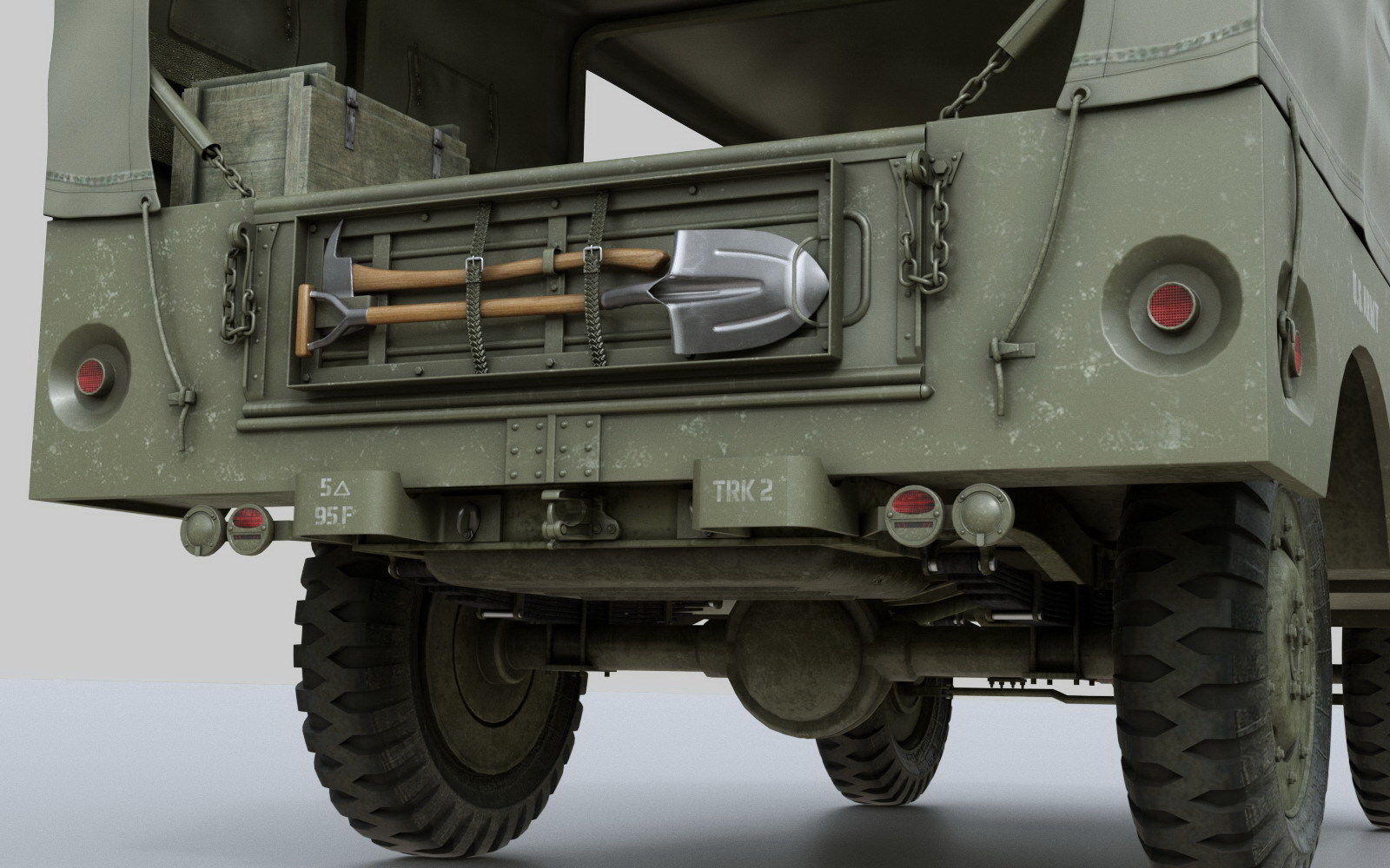 Dodge WC-51 3D model_7