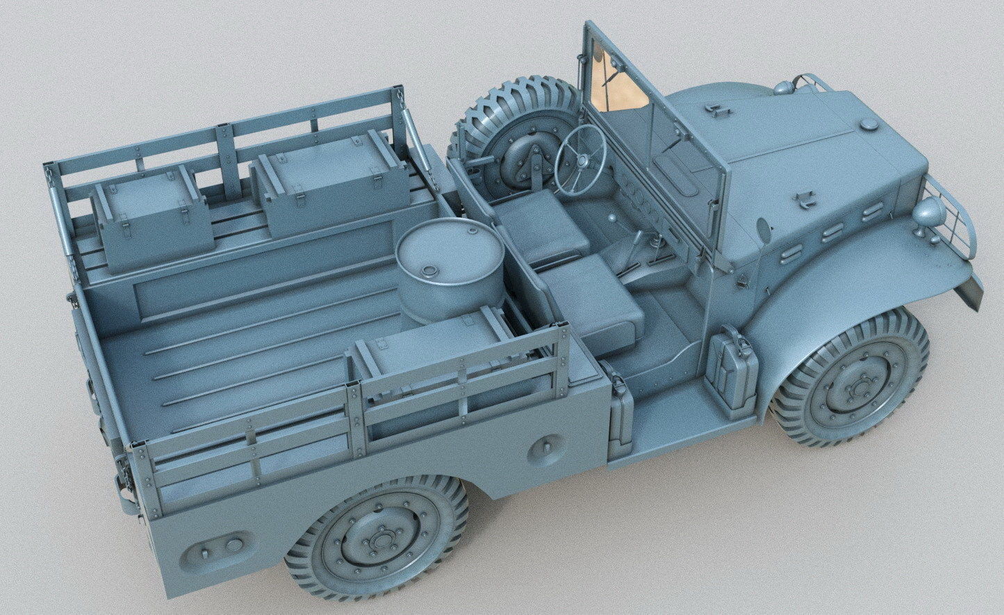 Dodge WC-51 3D model_16