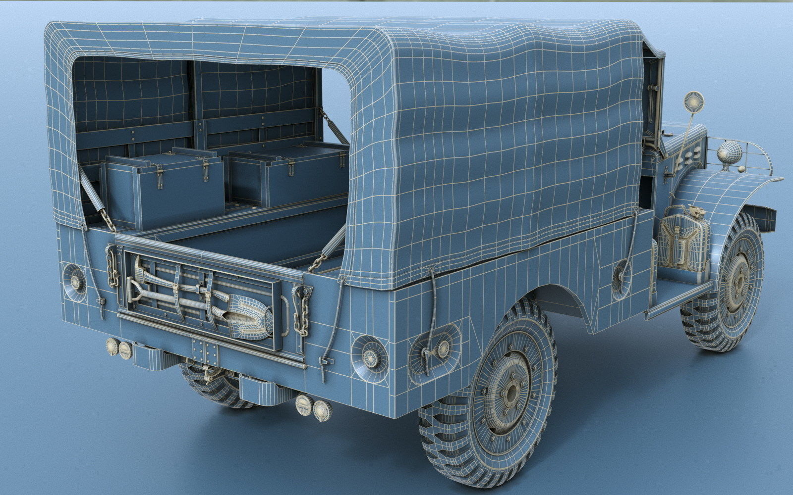 Dodge WC-51 3D model_24