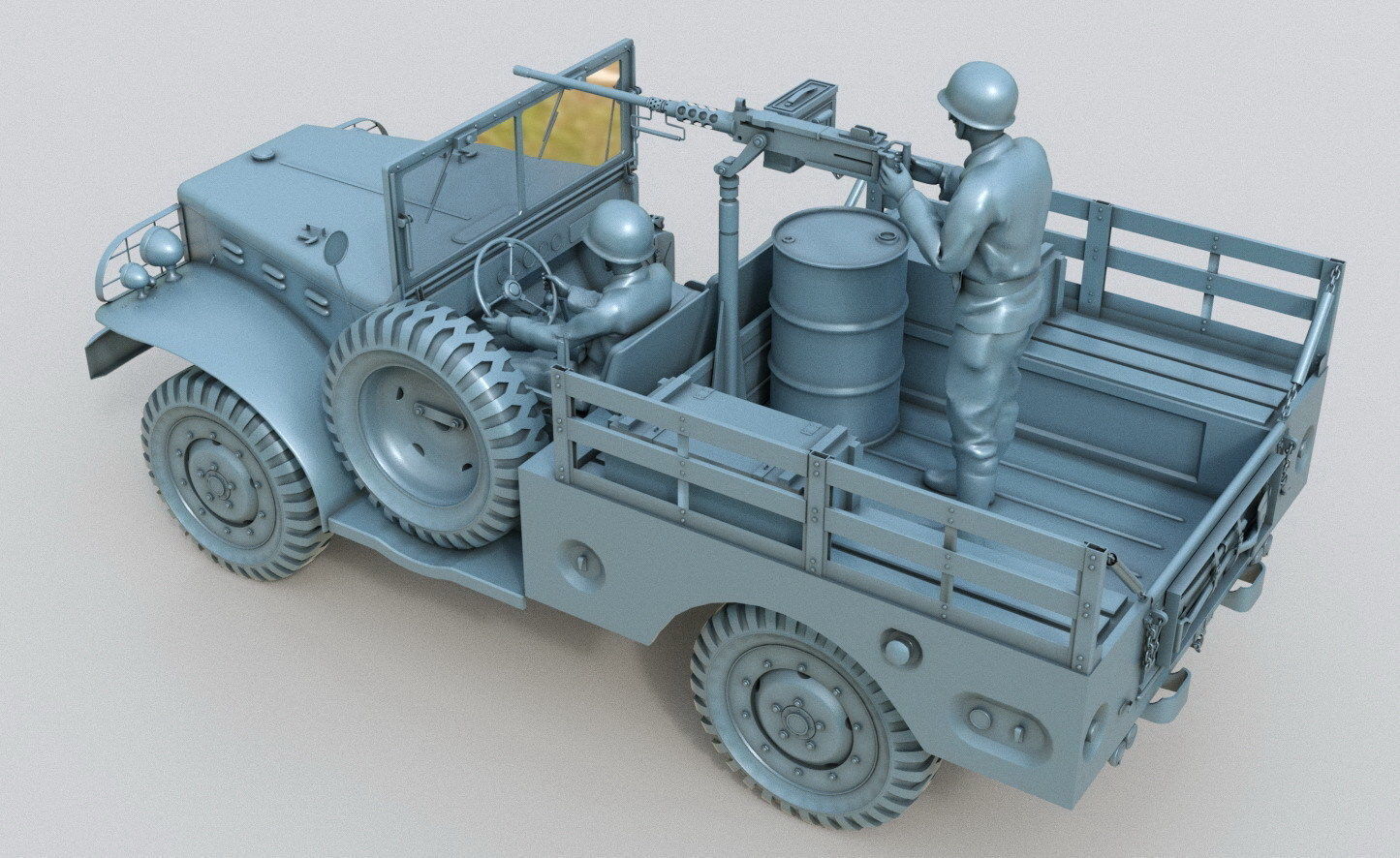 Dodge WC-51 3D model_21
