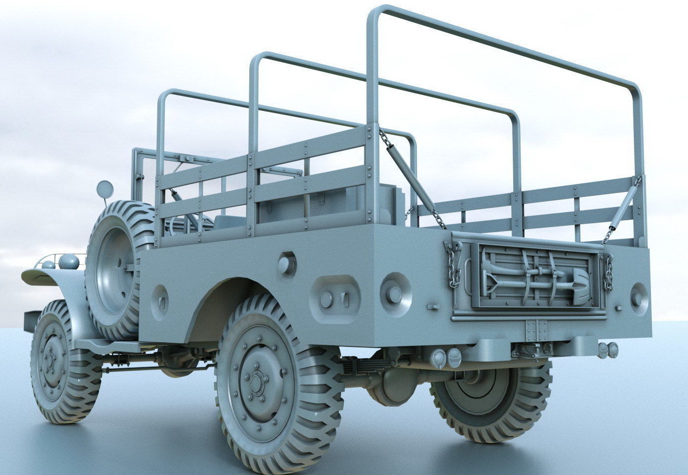 Dodge WC-51 3D model_20