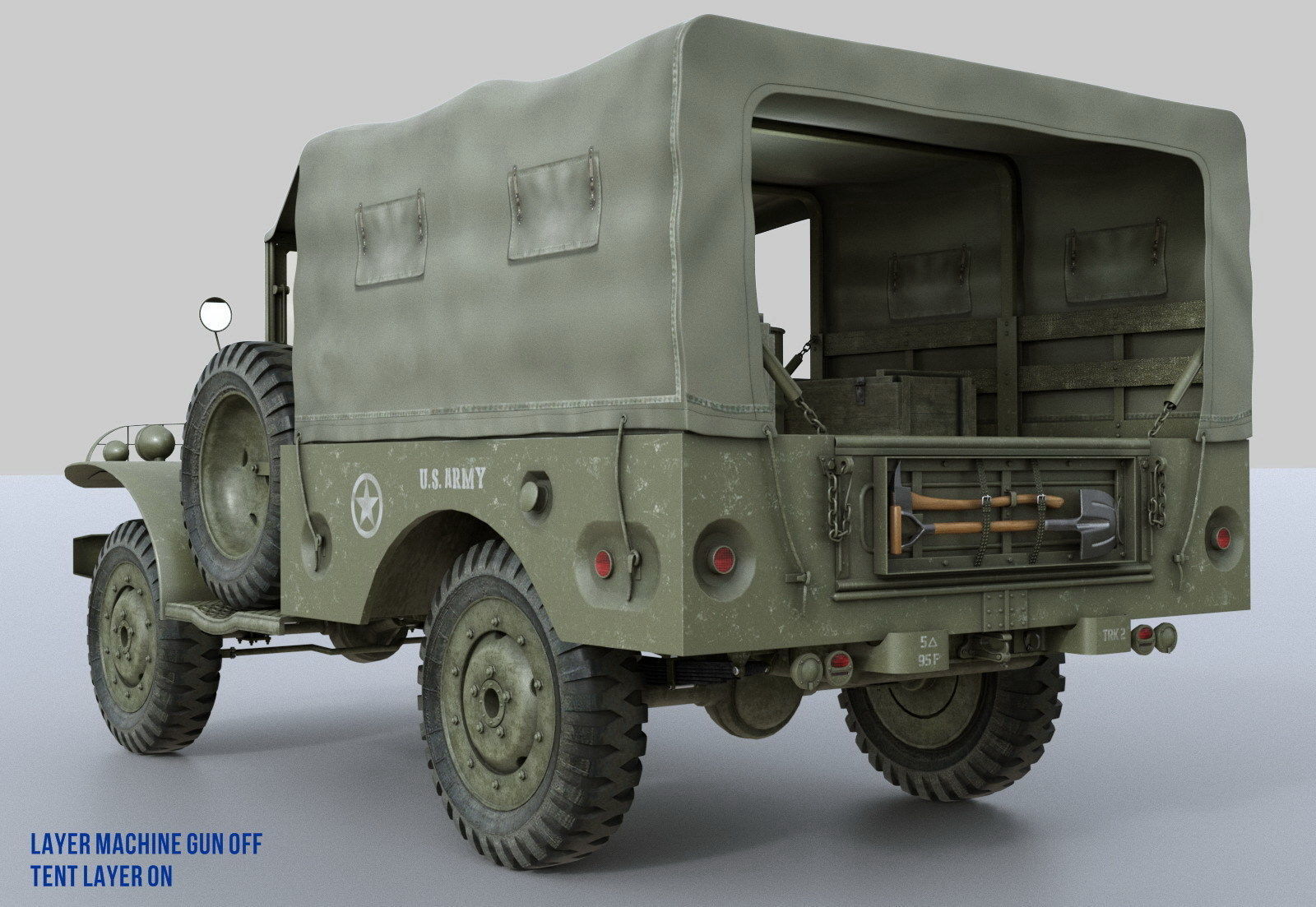 Dodge WC-51 3D model_6