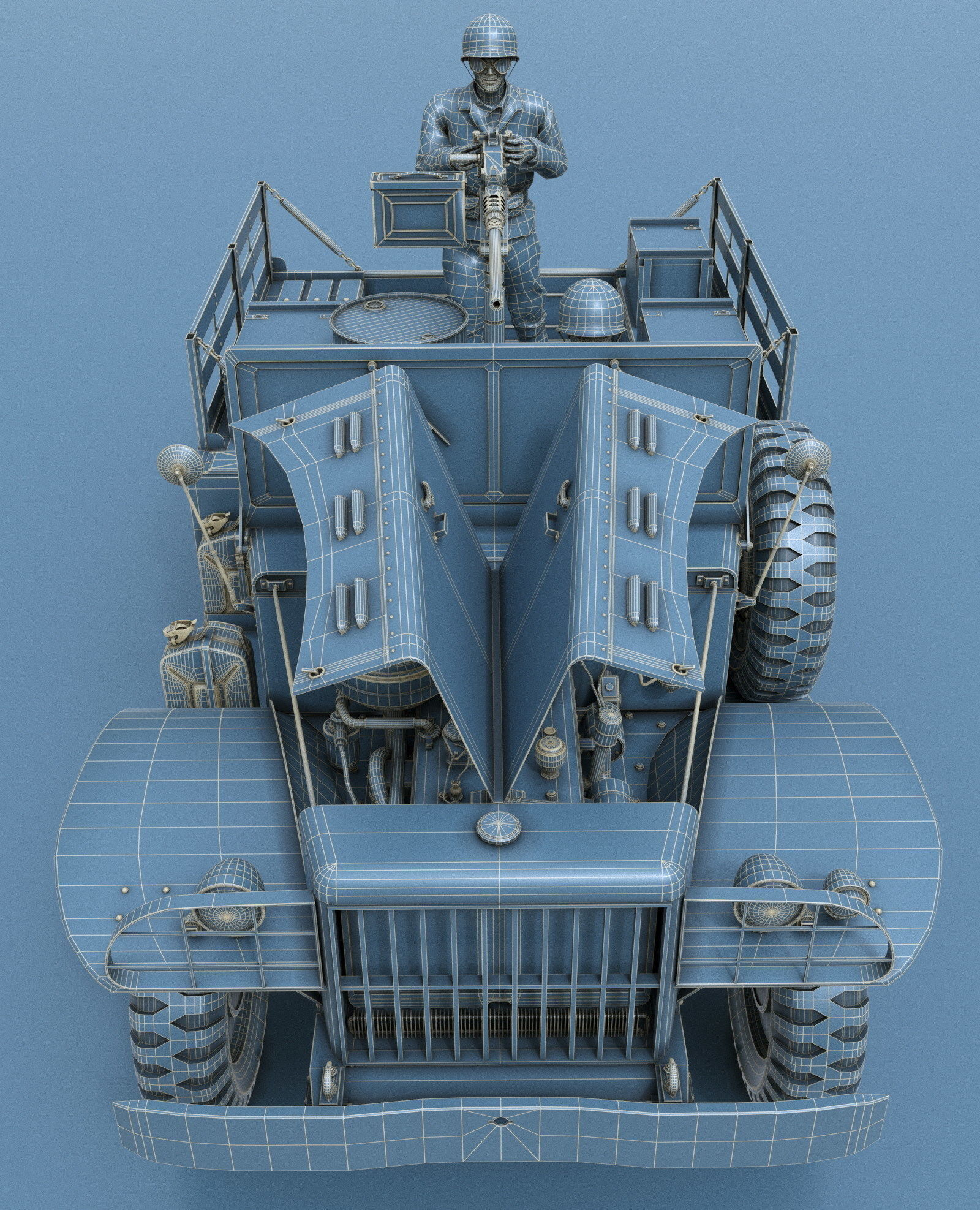 Dodge WC-51 3D model_26