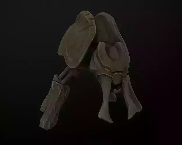 JawJuke wooden creature