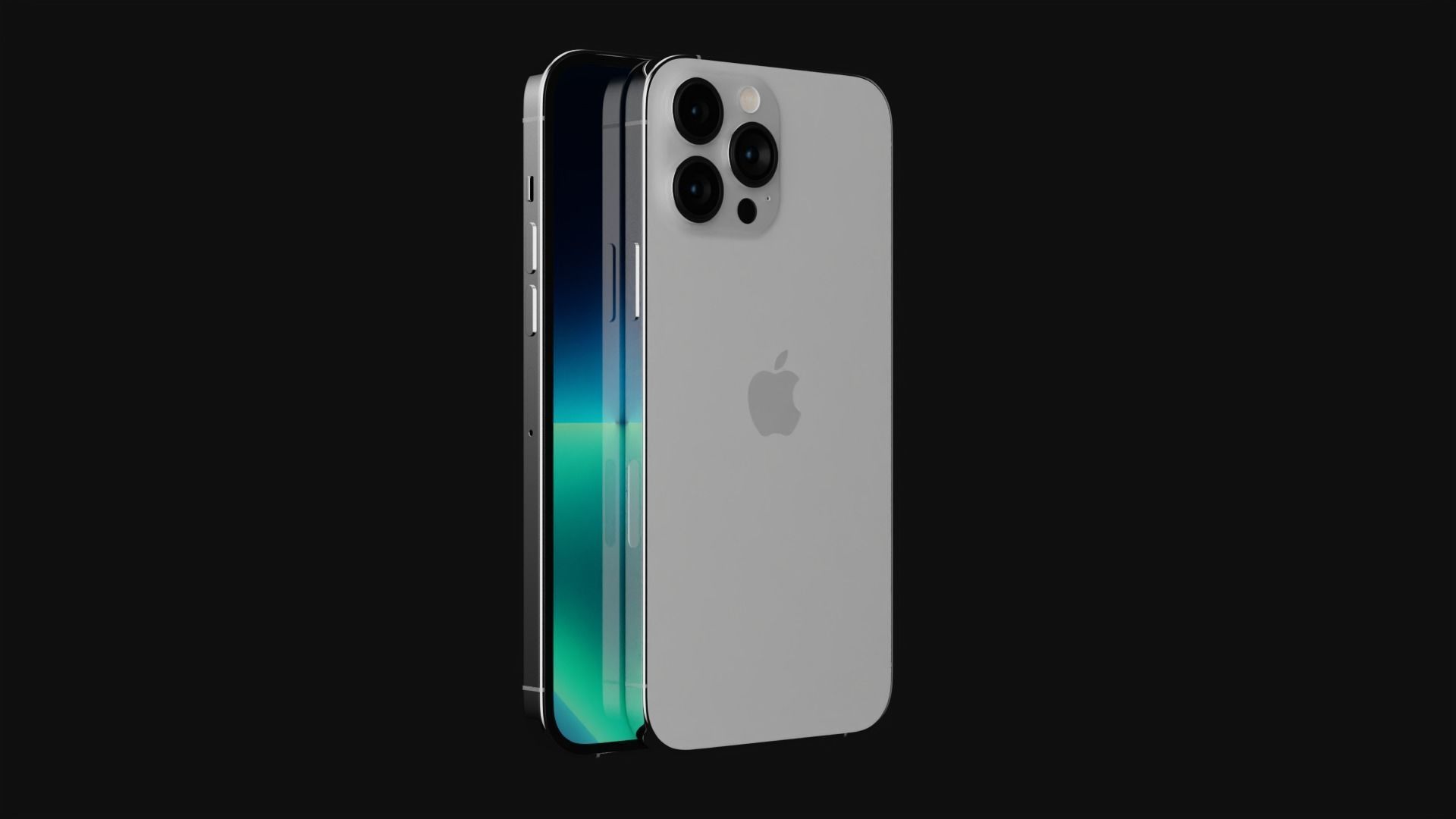 Apple Models and Cases of iPhone 13 Series in Official Designs 3D Model Collection_20