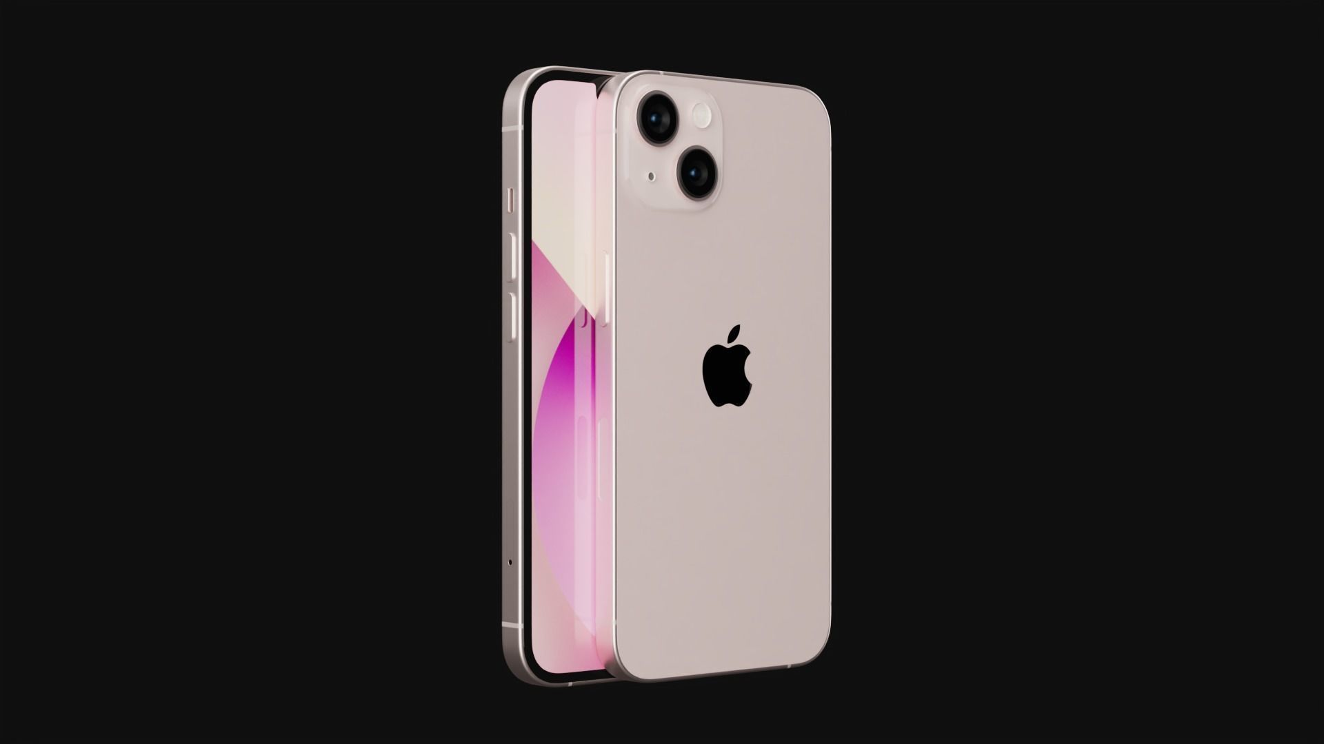 Apple Models and Cases of iPhone 13 Series in Official Designs 3D Model Collection_24
