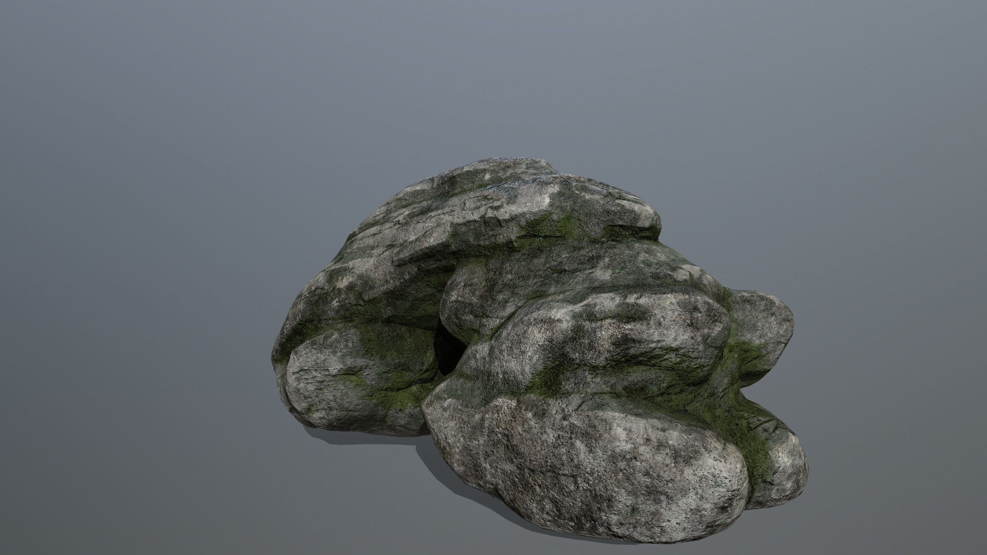 rocks rock Low-poly 3D model_18