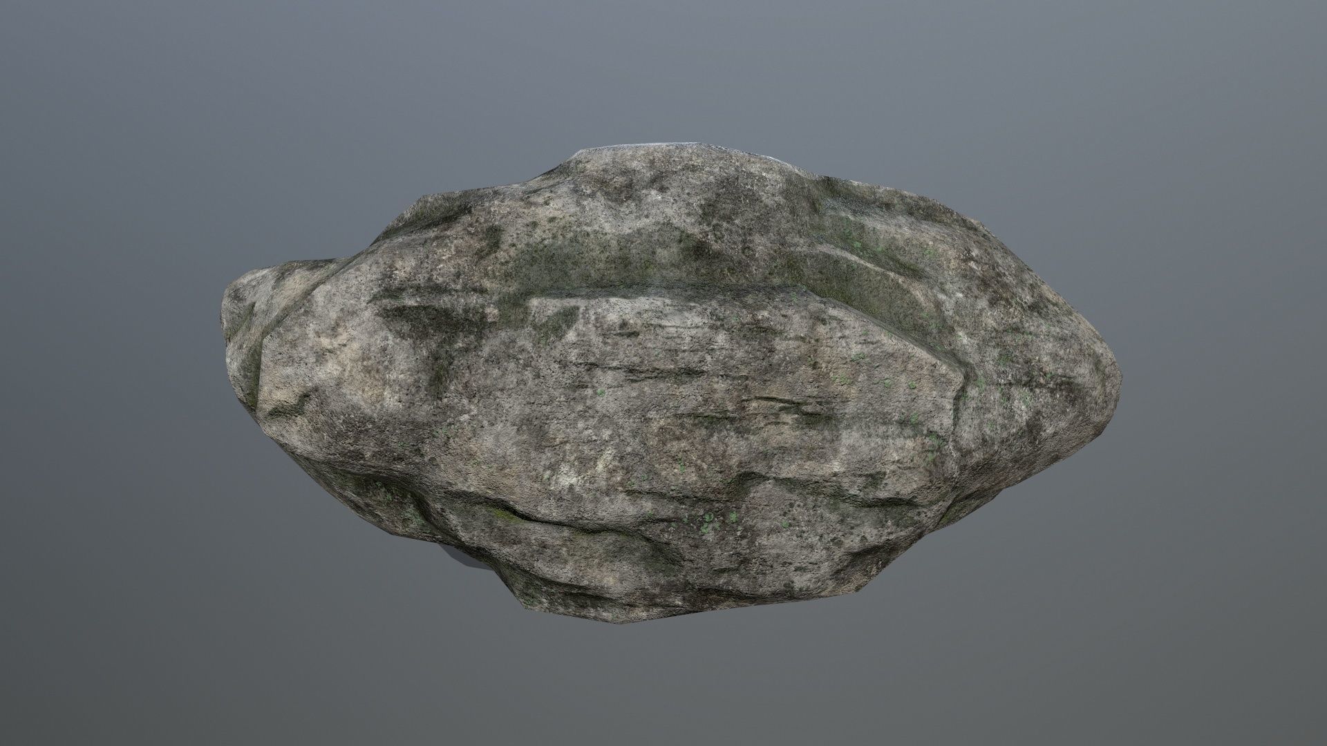 rocks rock Low-poly 3D model_29