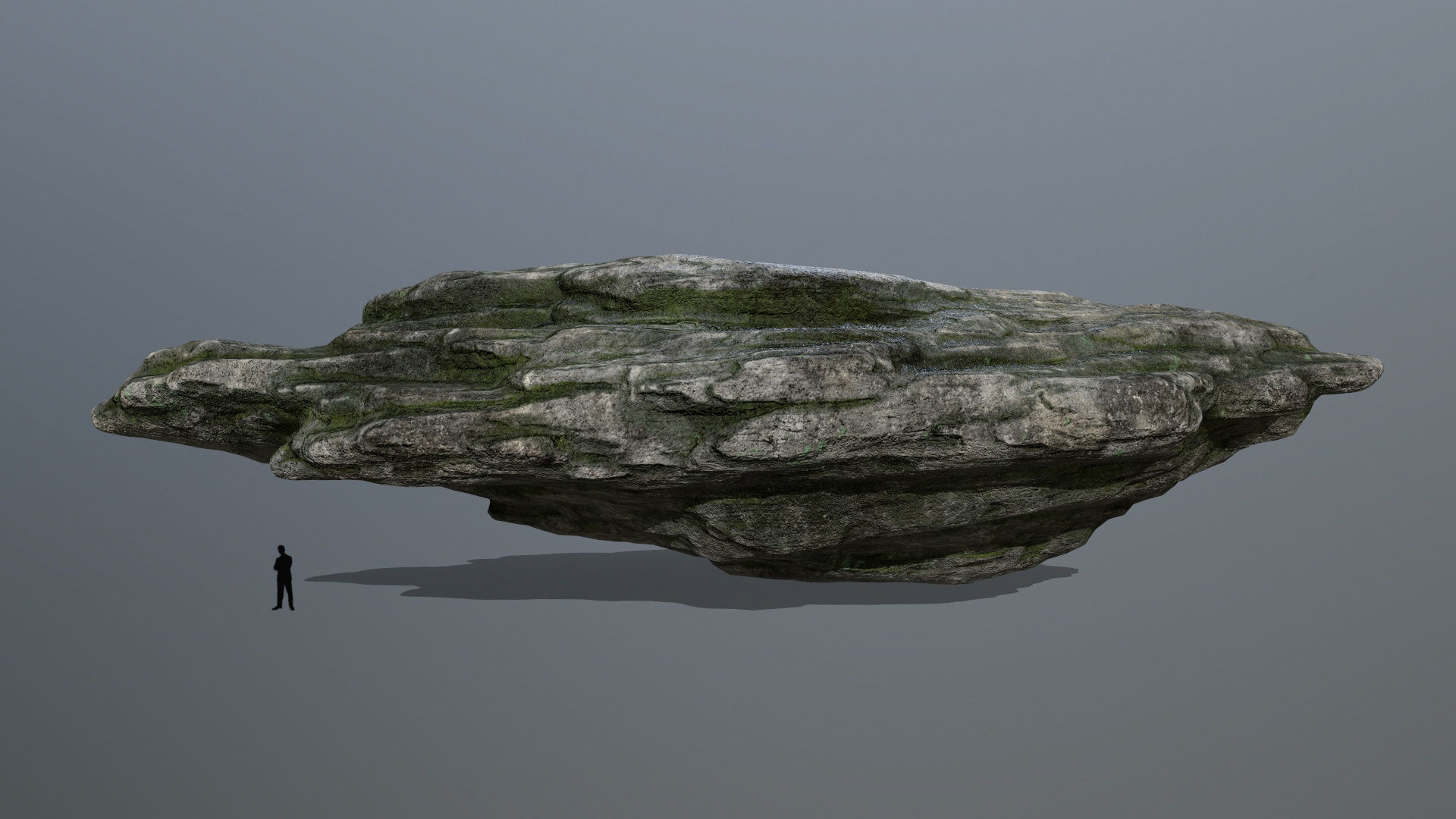 rocks rock Low-poly 3D model_6