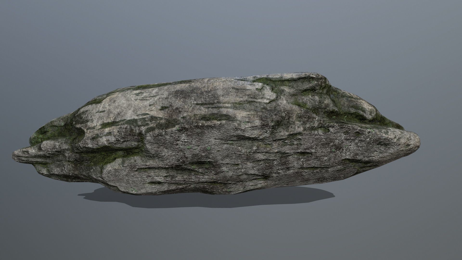 rocks rock Low-poly 3D model_12