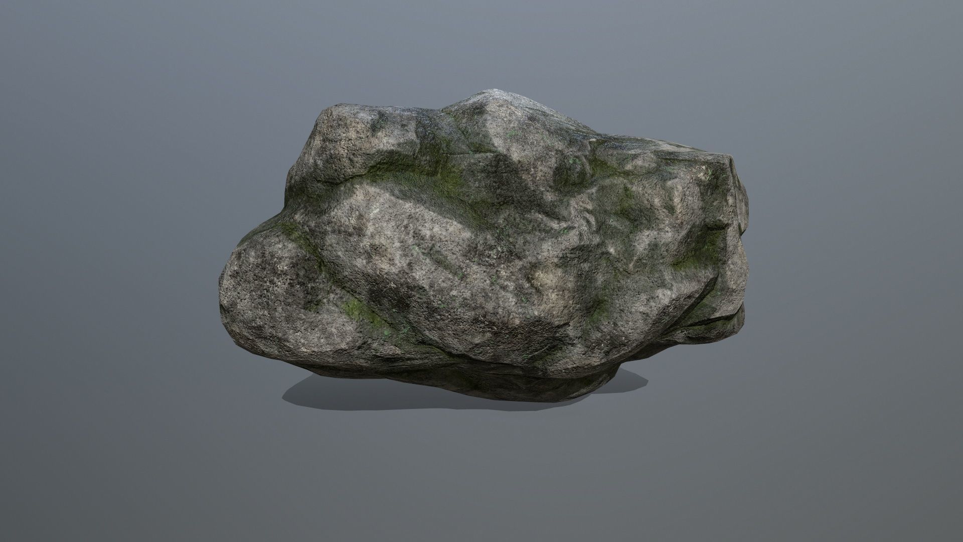 rocks rock Low-poly 3D model_21