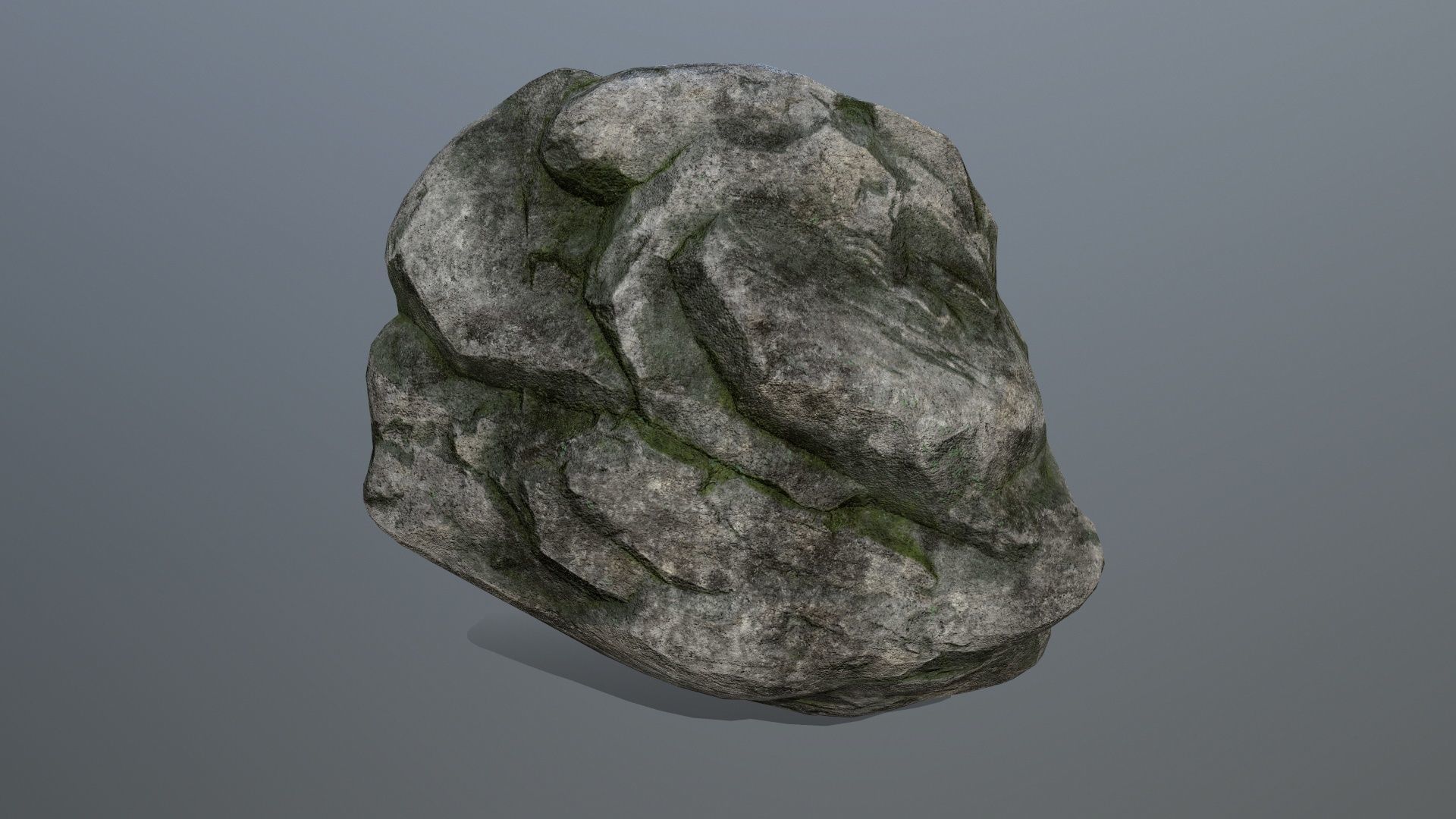 rocks rock Low-poly 3D model_22