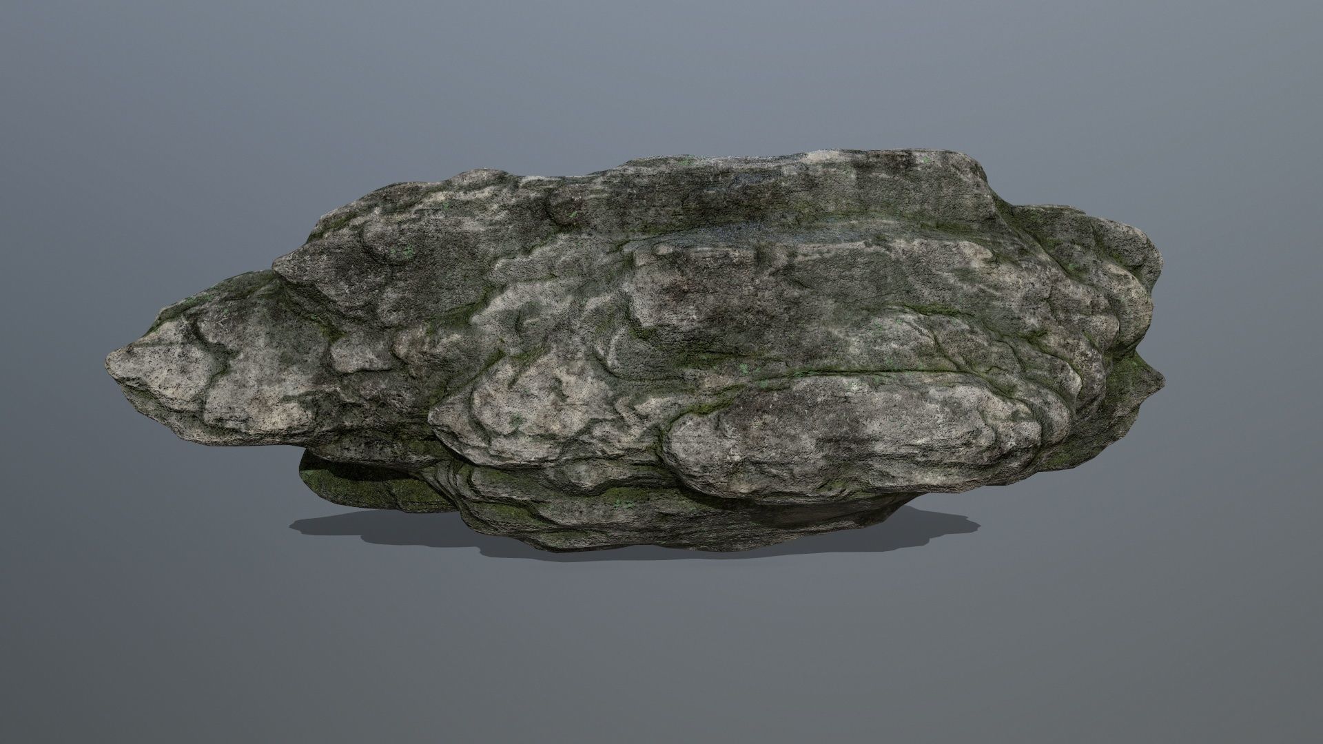 rocks rock Low-poly 3D model_7