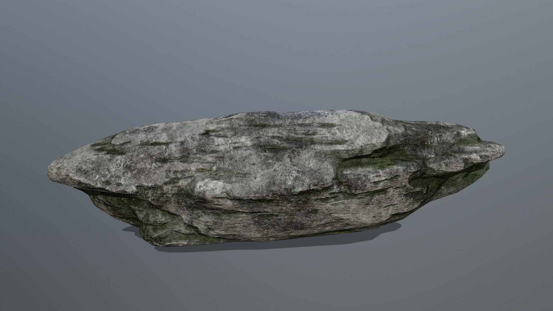 rocks rock Low-poly 3D model_9