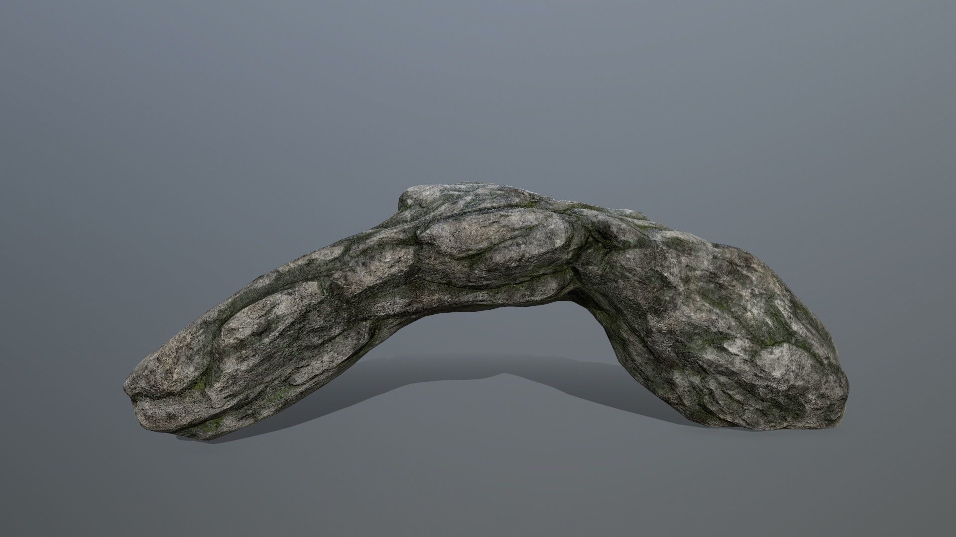 rocks rock Low-poly 3D model_26