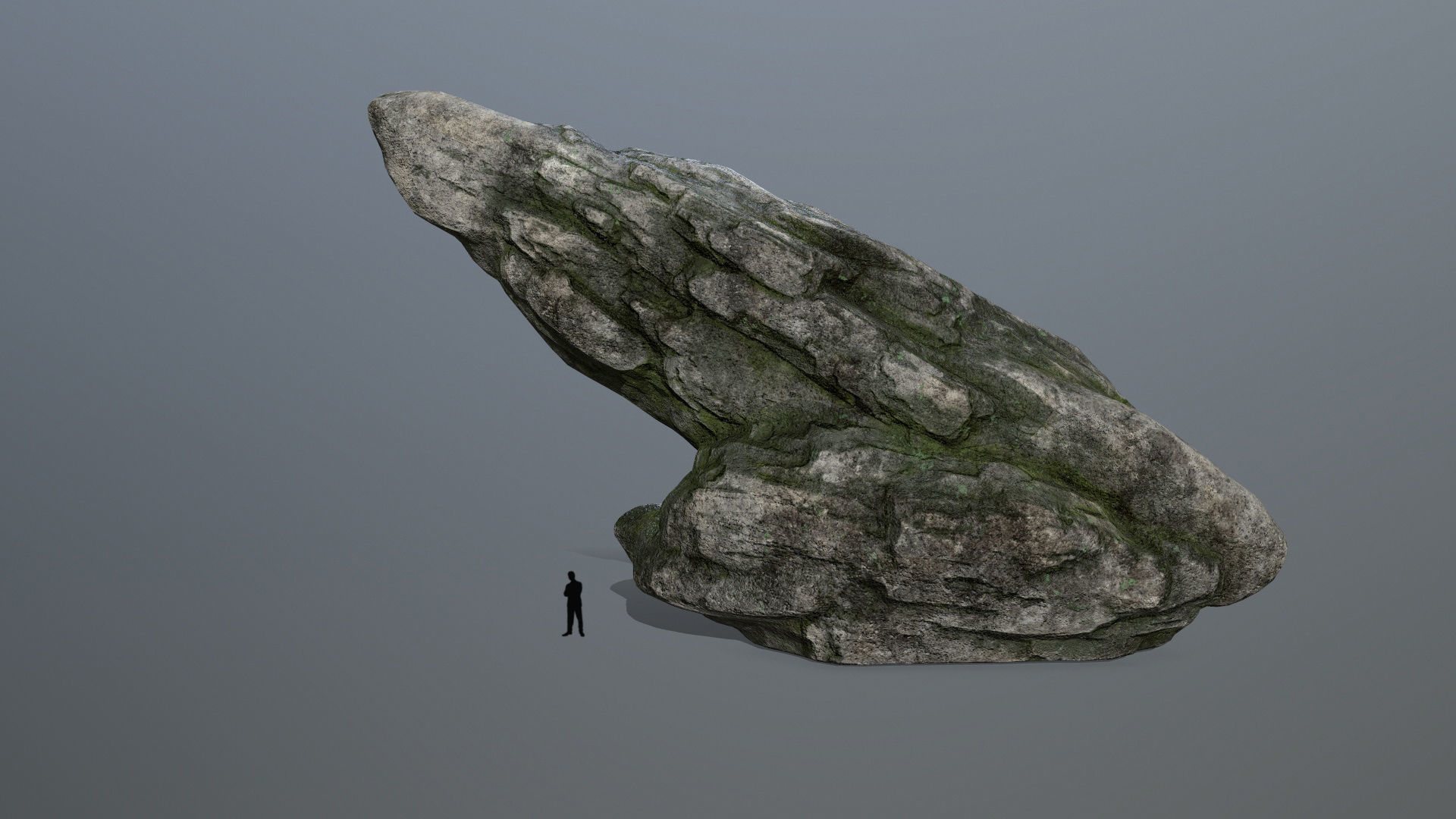 rocks rock Low-poly 3D model_13