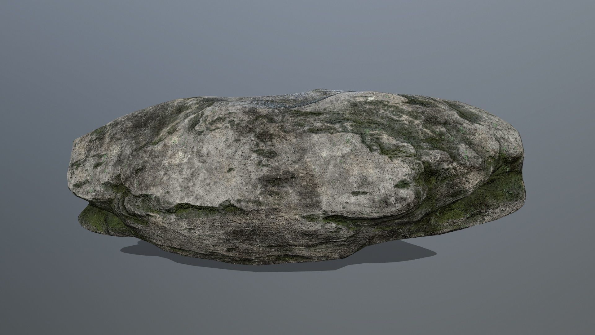 rocks rock Low-poly 3D model_11