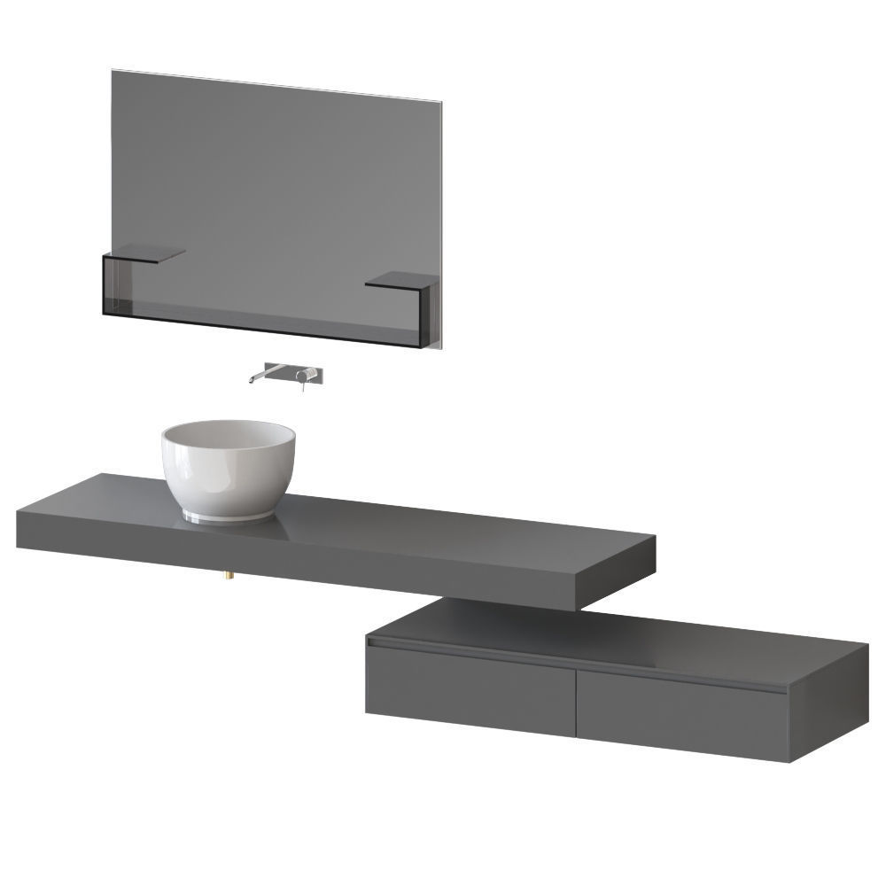 Moode Mirror by Rexa Design 3D model_1