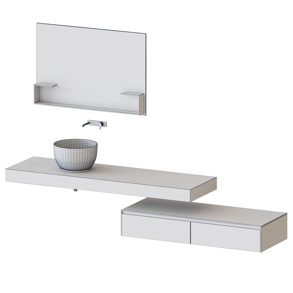 Moode Mirror by Rexa Design 3D model_2