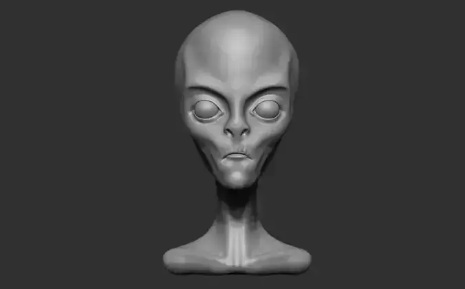 Alien bust