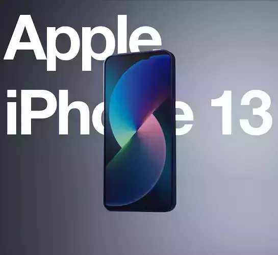Apple iPhone 13  3D model