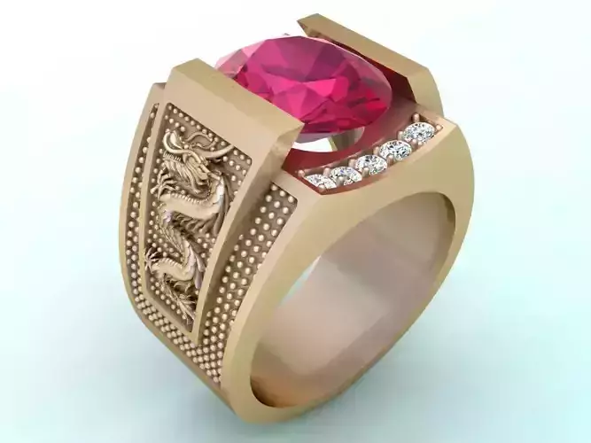 Dragon Rings - Men ring - N593