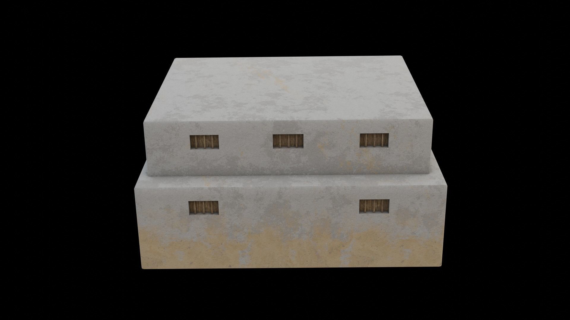 Egyptian House 08 3D model_6