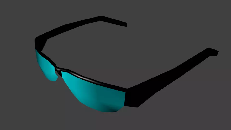 glasses-1 pair of sunglasses Free low-poly 3D model