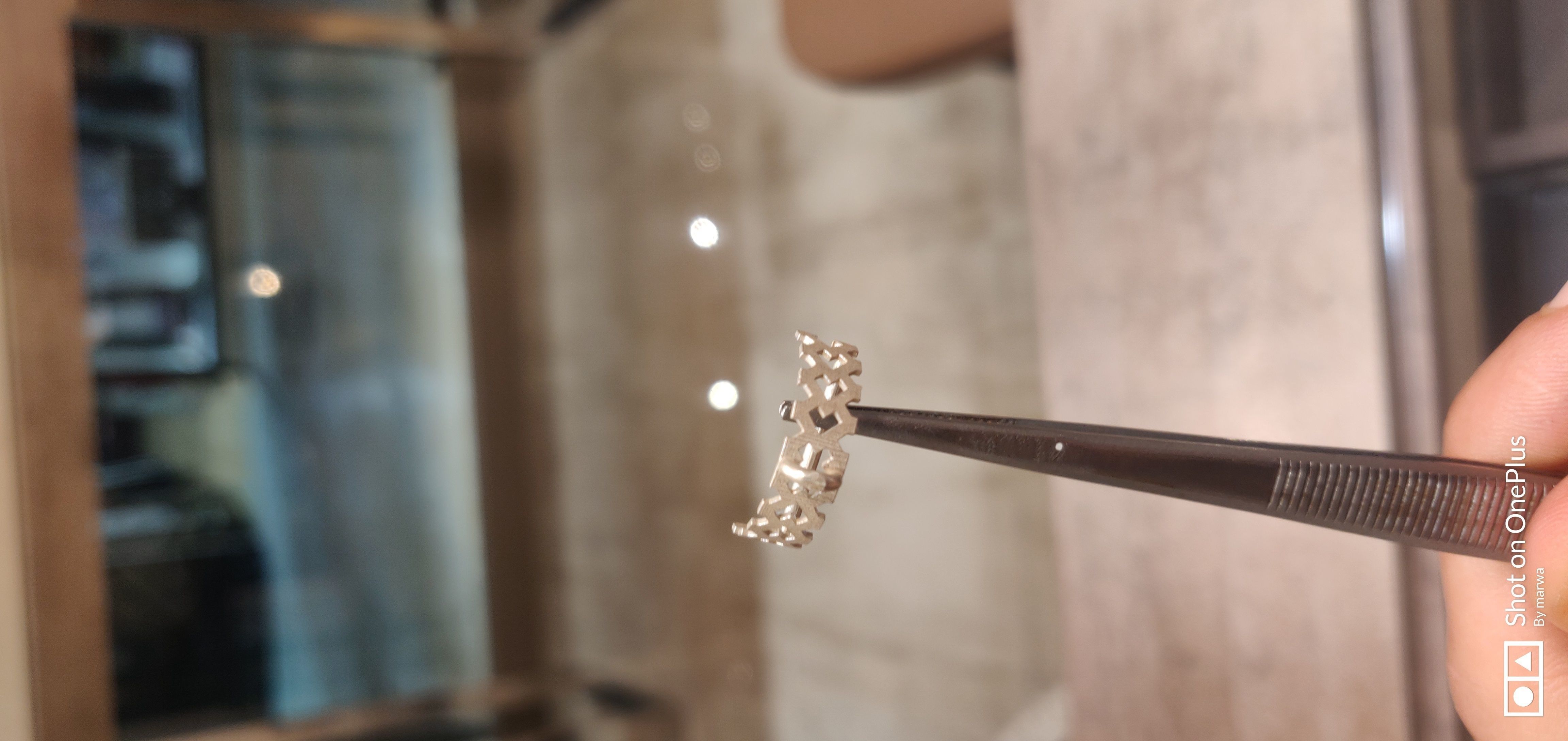 Women Wavy setting eternity ring 3D print model_12