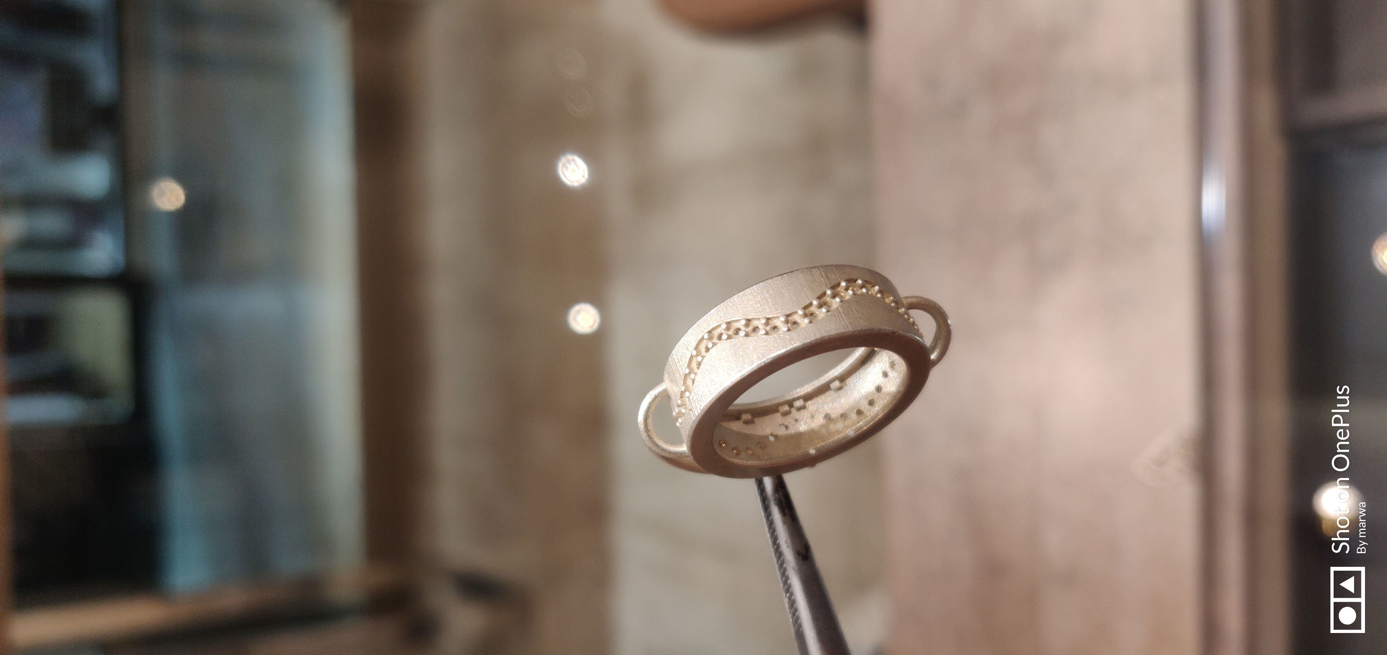 Women Wavy setting eternity ring 3D print model_13