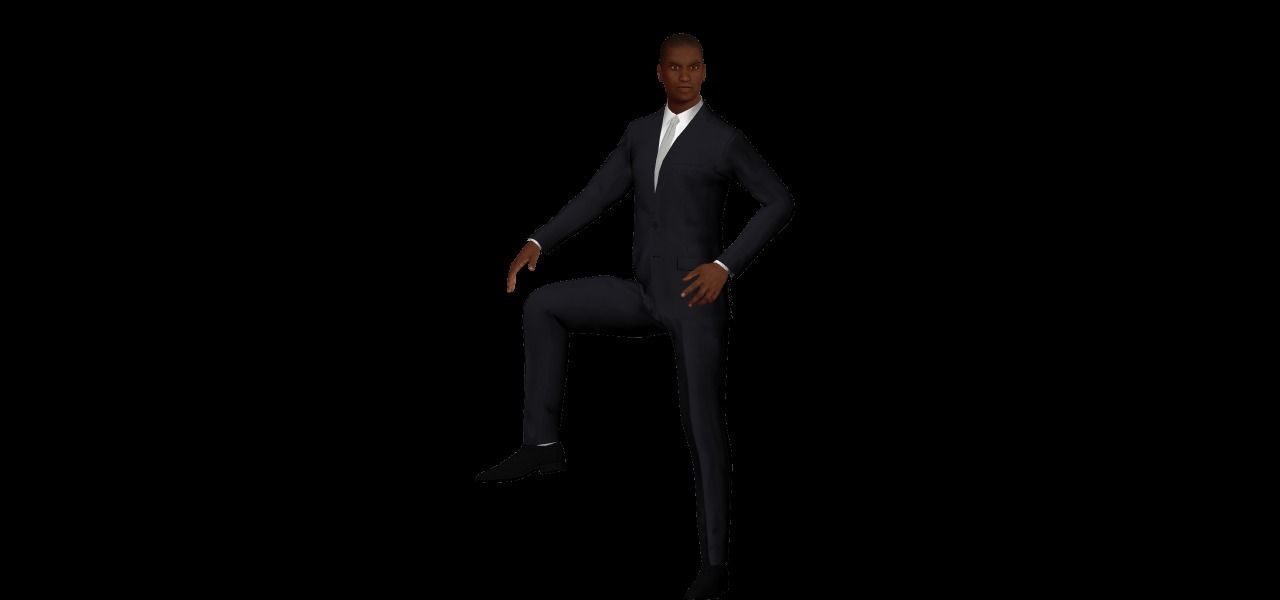Mega Character Pack 1 Low-poly 3D model_12