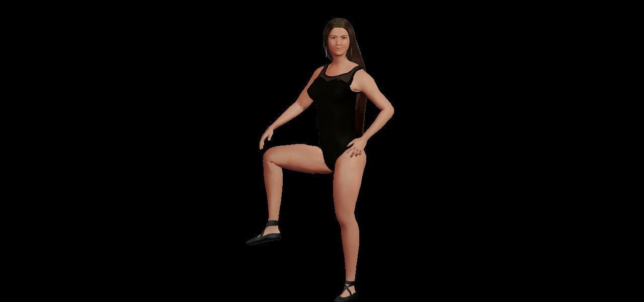 Mega Character Pack 1 Low-poly 3D model_16