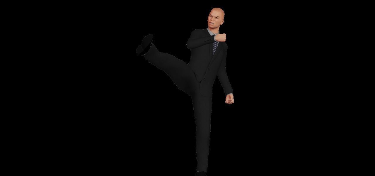 Mega Character Pack 1 Low-poly 3D model_11