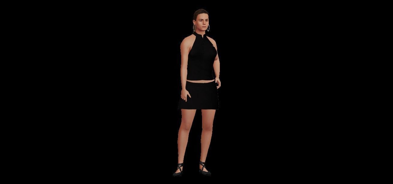 Mega Character Pack 1 Low-poly 3D model_26