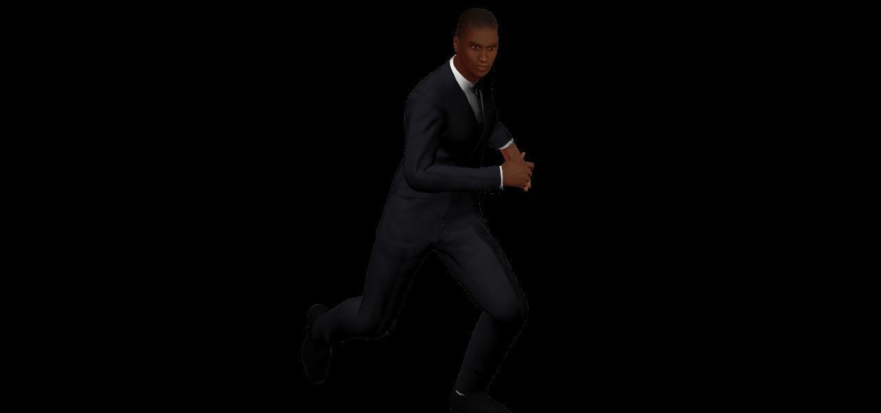 Mega Character Pack 1 Low-poly 3D model_18