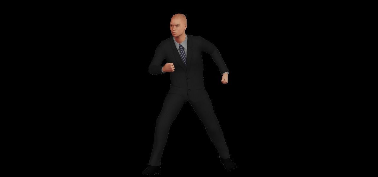 Mega Character Pack 1 Low-poly 3D model_23
