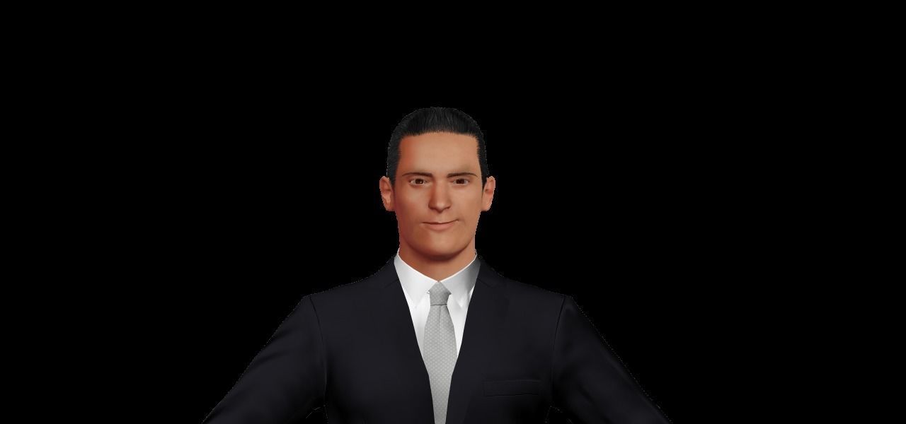 Mega Character Pack 1 Low-poly 3D model_6