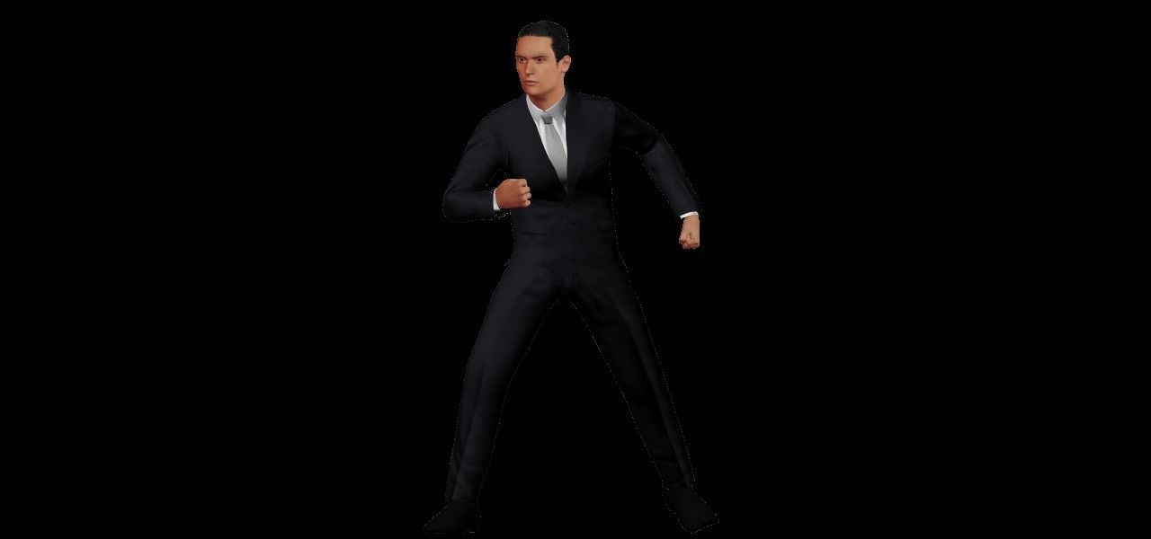 Mega Character Pack 1 Low-poly 3D model_19