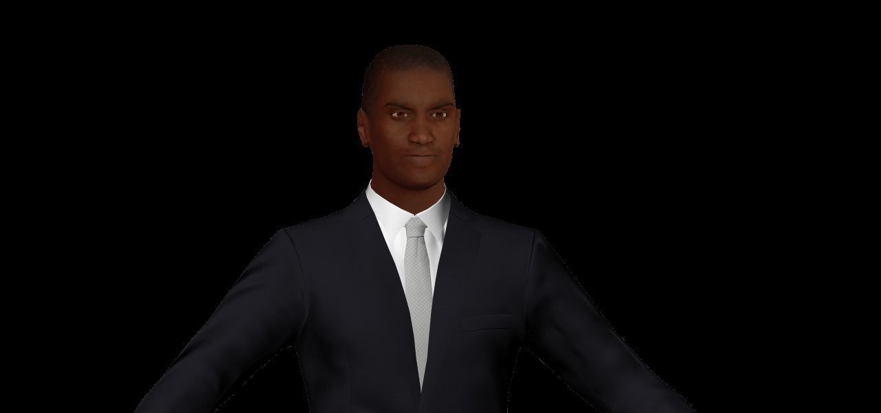 Mega Character Pack 1 Low-poly 3D model_7