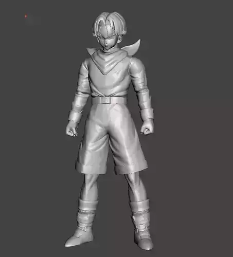 Trunks SSJ Dragon Ball GT 3D Model
