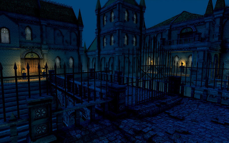 Modular Victorian City Low-poly 3D model_3