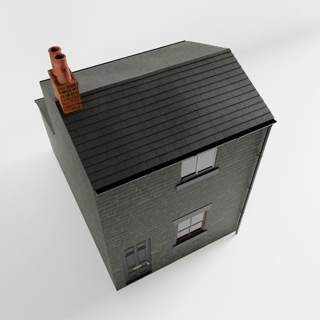 British Row Home 03 3D model_2