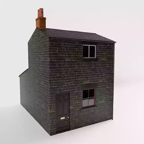British Row Home 03 3D model