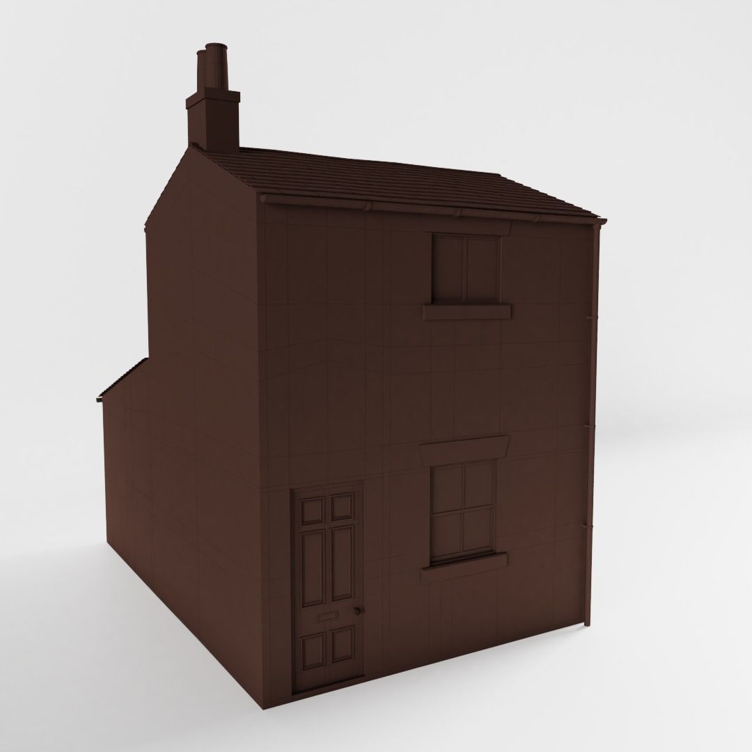 British Row Home 03 3D model_4