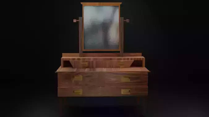 antique dressing table