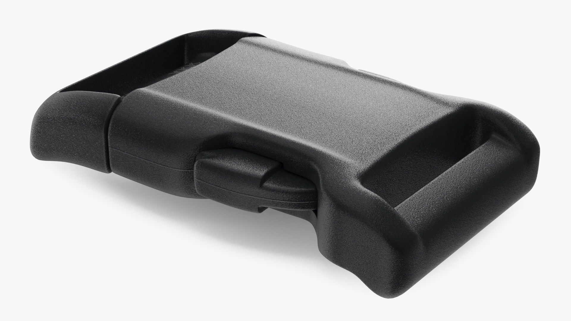 YKK Contoured Side Release Plastic Buckle 3D model CGTrader