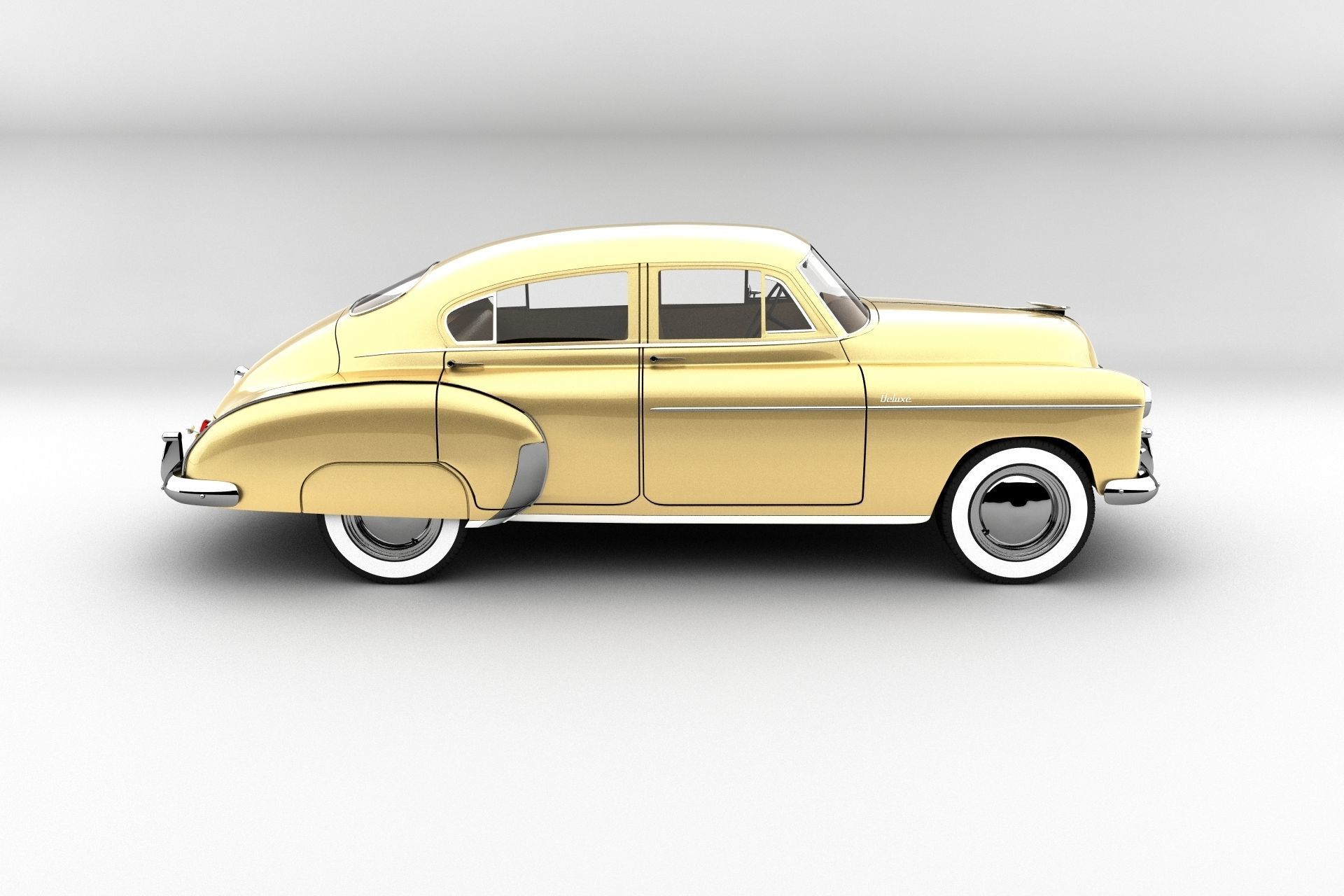 Fleetline Deluxe 1950 3D model_14